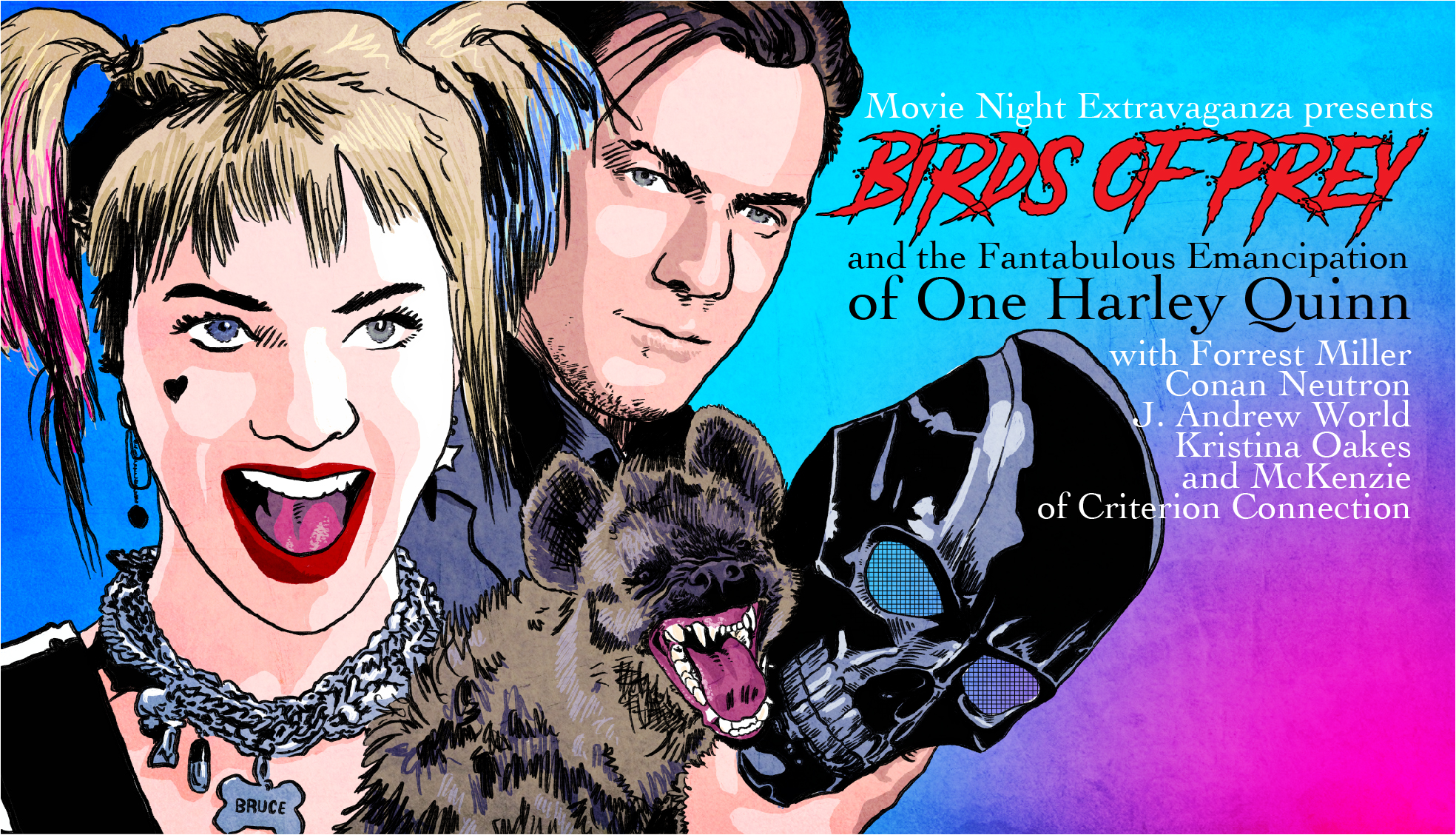 Episode 210: Birds of Prey with McKenzie of Criterion Connection and Austin Danger Podcast